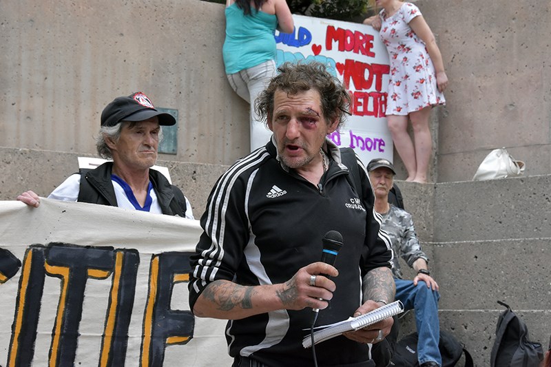 Tri-City homeless speak out, allege mistreatment, ask for more services_10