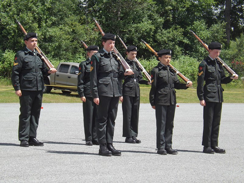 Powell River army cadets