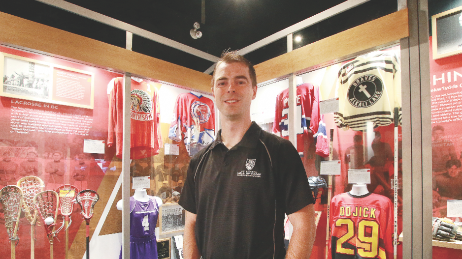 Jason Beck, curator and facility director at the B.C. Sports Hall of Fame, is hoping that the draft,
