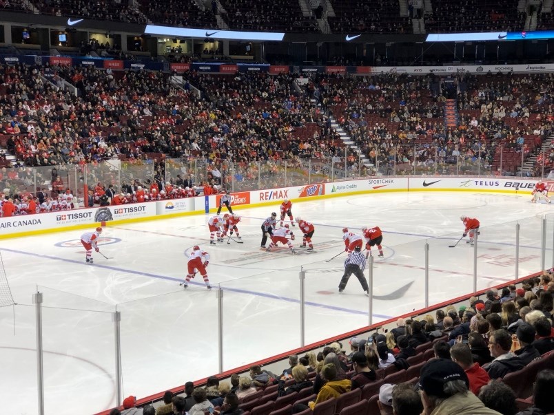 The entry draft, combined with the city hosting part of the International Ice Hockey Federation Worl