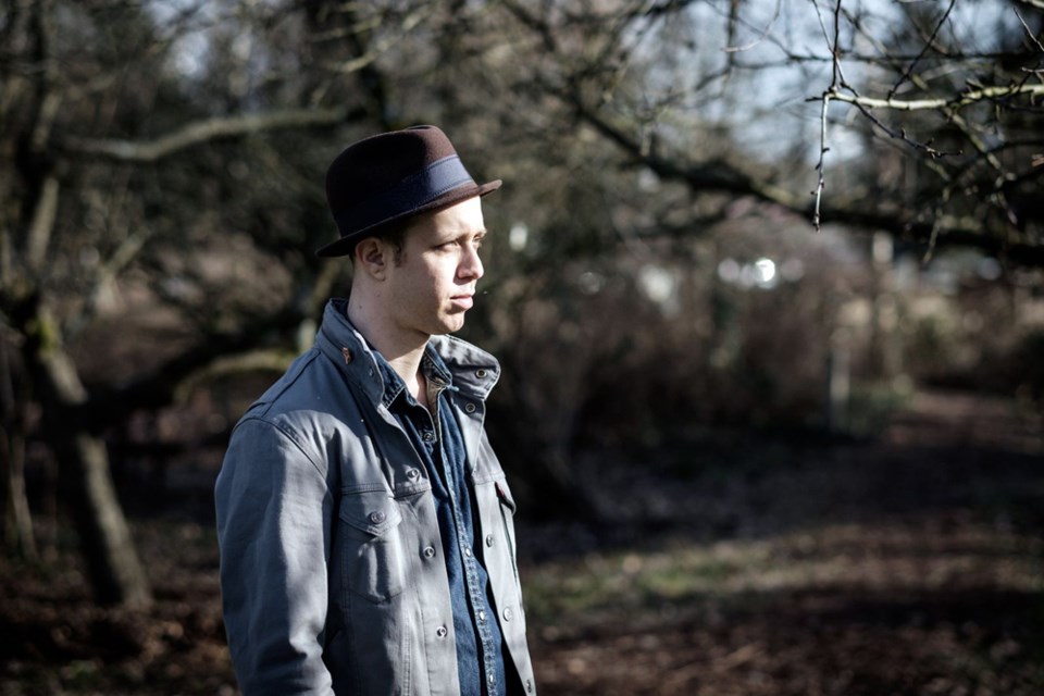 Jesse Waldman plays at the Shadbolt Centre in an outdoor concert on July 12.