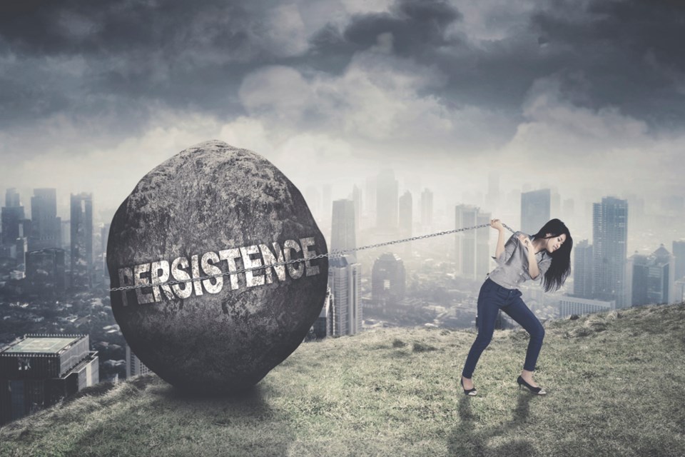 persistence, stock photo