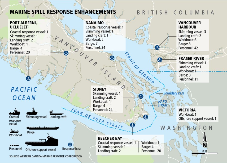 map - marine spill response
