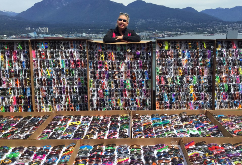 Sunglasses collection Vancouver