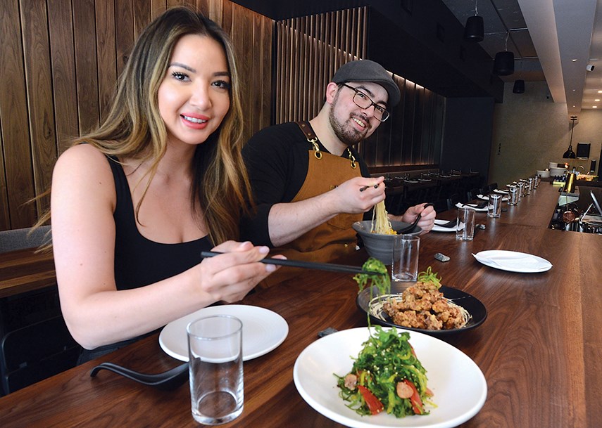 Hachiro Ramen Bar is the brainchild of sister and brother ownership duo Brooke and Stephen Naito.