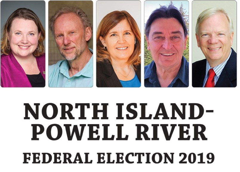North Island-Powell River federal election candidates
