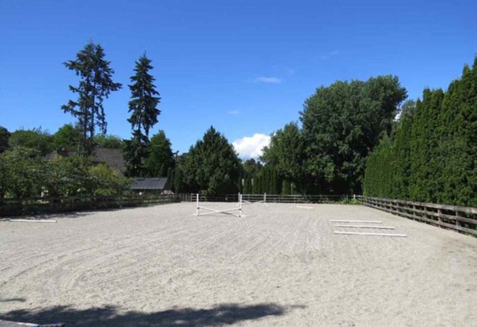 Southlands $16-8M ranch home riding ring
