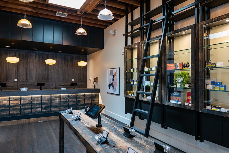 Muse Cannabis opened its first location on South Granville in Vancouver. If it gets past issues with its proposed location on Sixth Street, its New Westminster store will have a similar look.