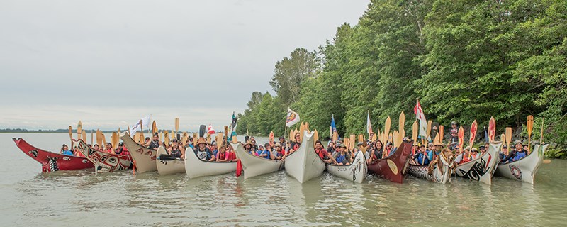Pulling Together Canoe Journey