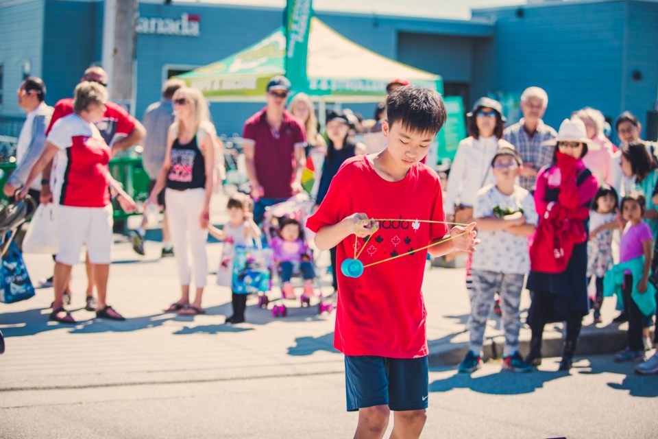 Terrance Wang, a national Canadian yo-yo champion, will perform on the Family Stage at the Steveston Salmon Festival. Photo submitted