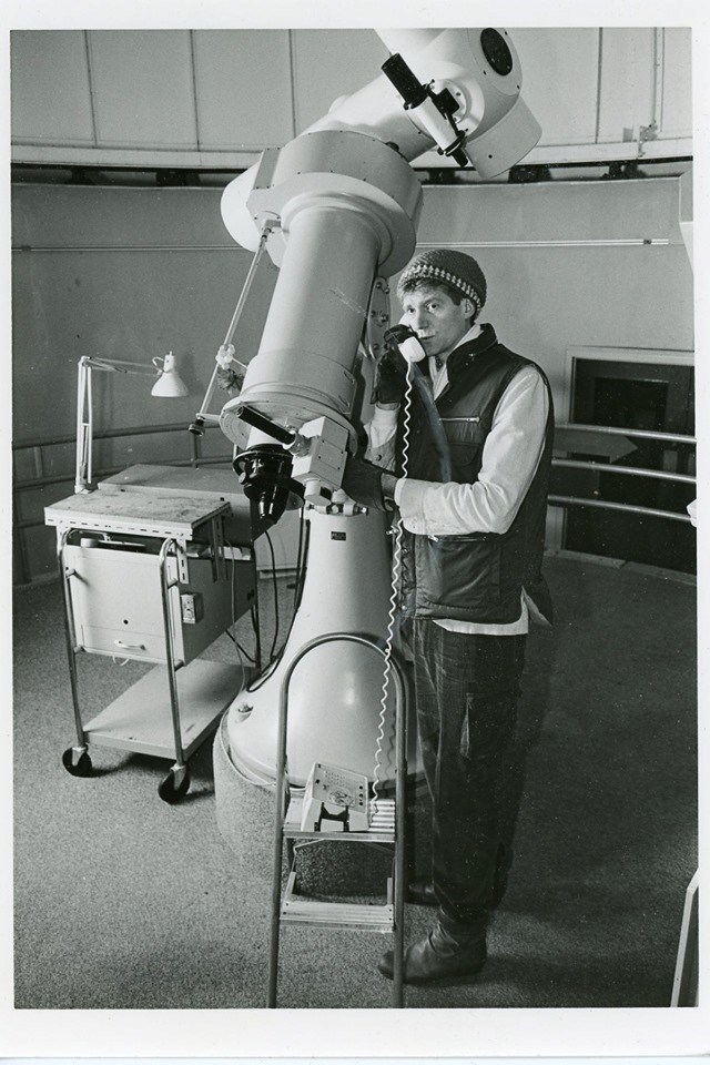 In 1968, while working as a DJ at LG73, John Tanner began working part-time at the Planetarium. Phot