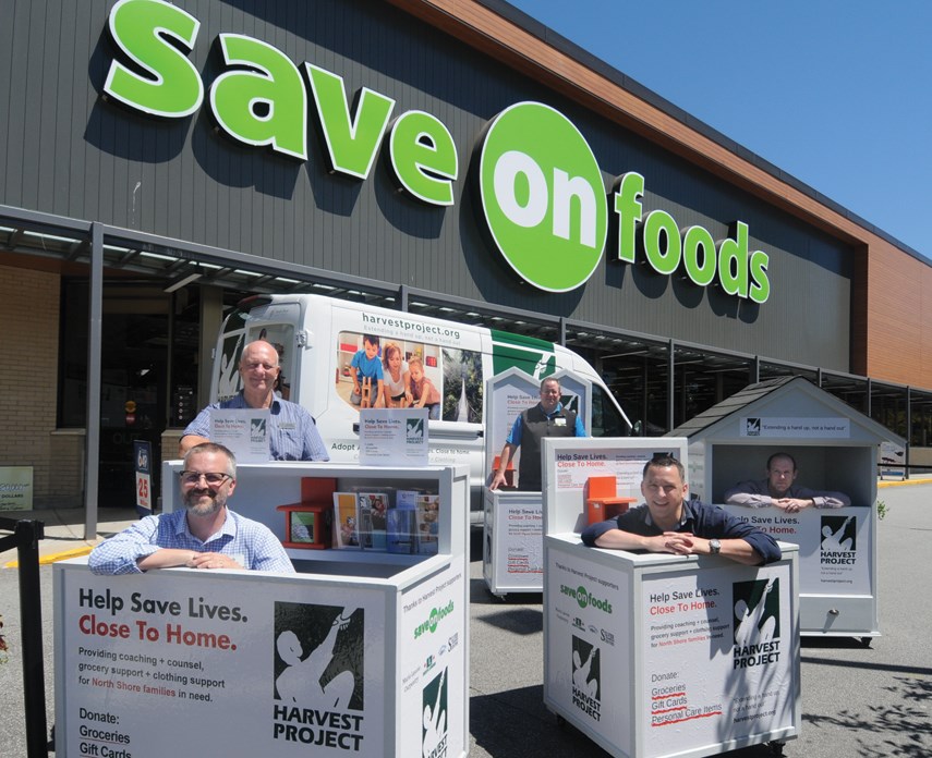 Save on Foods collects for the Harvest