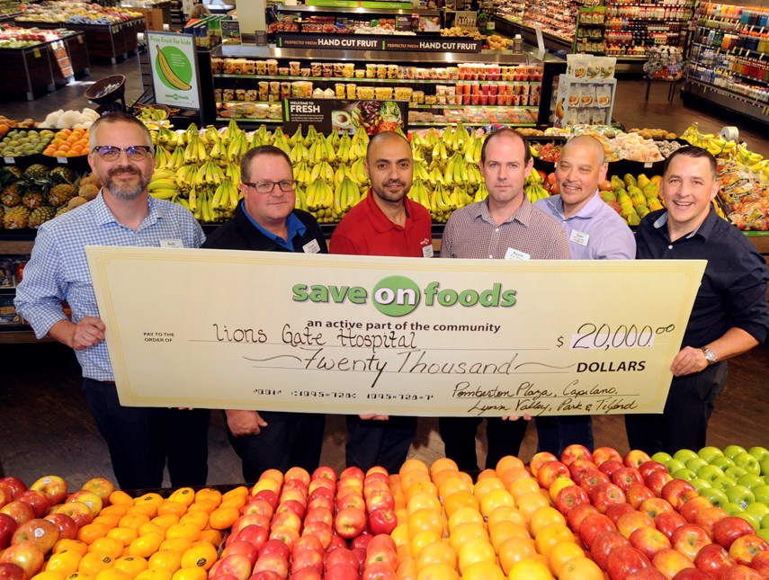 Save on Foods donated to LGH Foundation