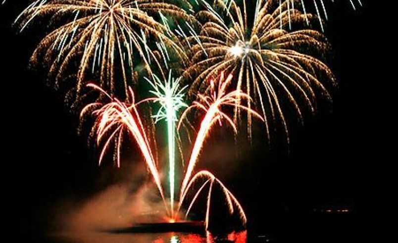 Powell River fireworks