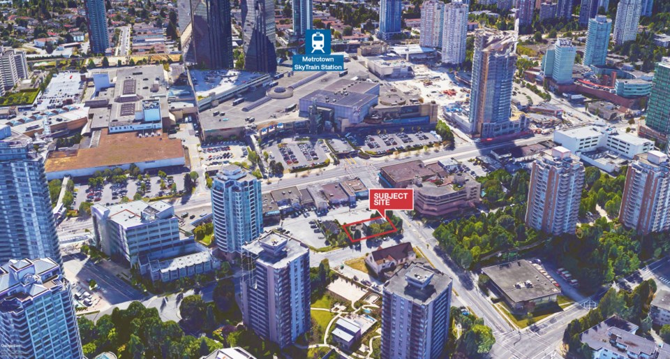 DD Metrotown development site NAI Commercial