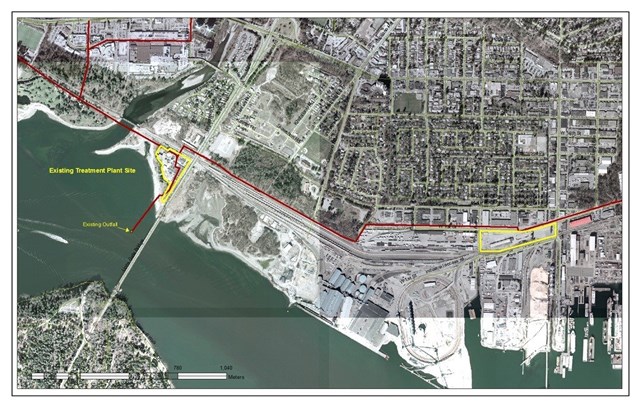 sewage outfall graphic