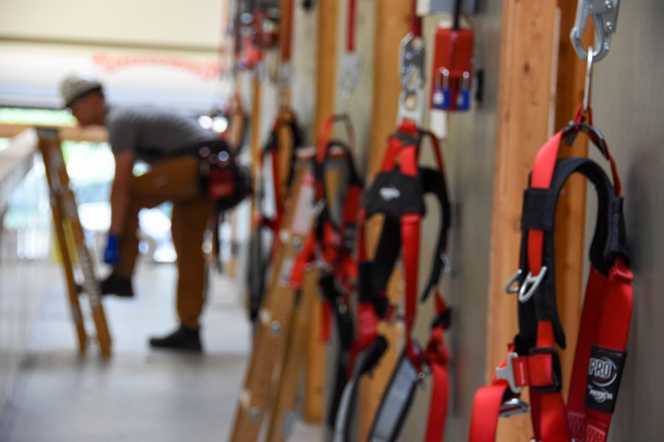 The Electrical Joint Training Committee training facility in Port Coquitlam houses several mock buil