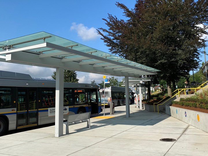 22nd Street bus exchange in New Westminster.