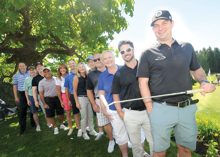 Executive team at the 23rd annual LGH Foundation Golf Classic.
