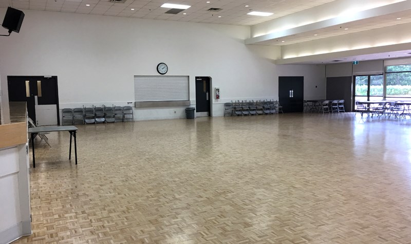 Bonsor Recreation banquet hall