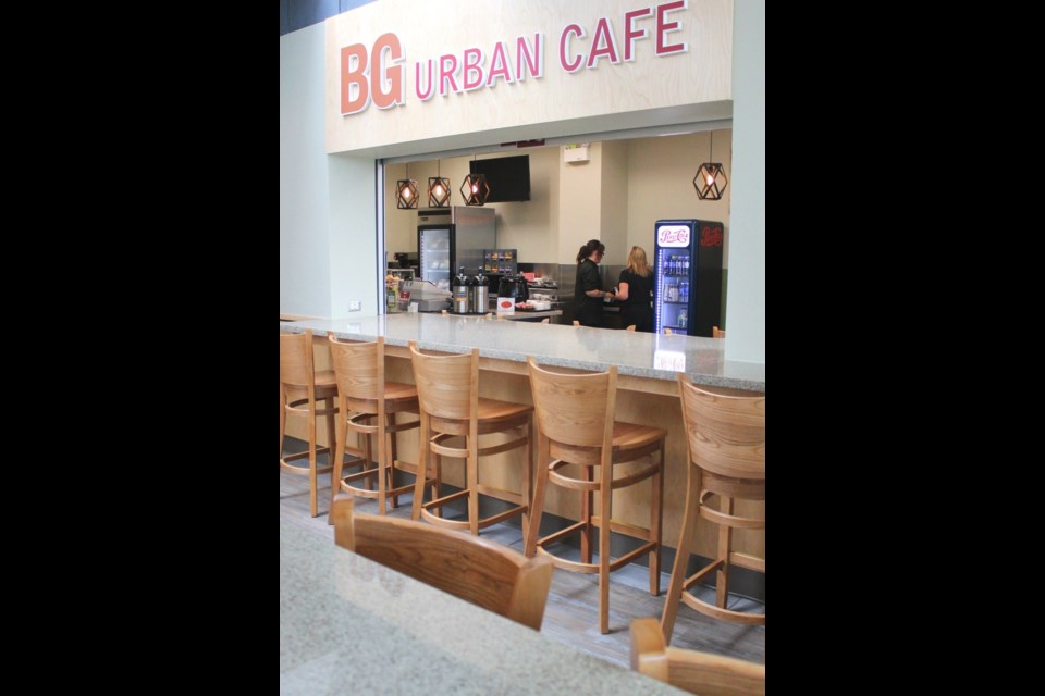 A café is now open in the departure lounge at the Prince George Airport.
