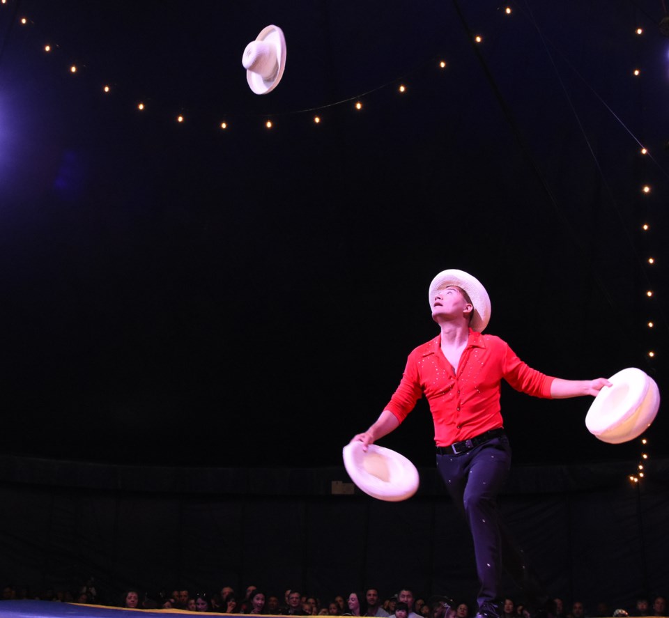 Monterrey native Eduardo García has been juggling since he was 10 and performing professionally for