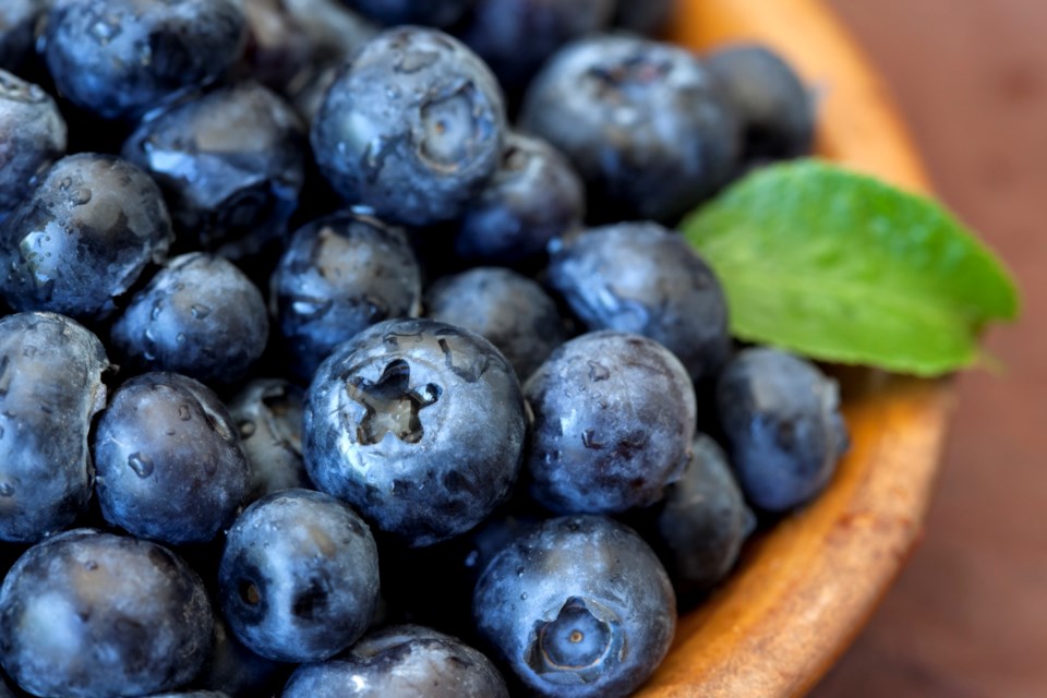 blueberries