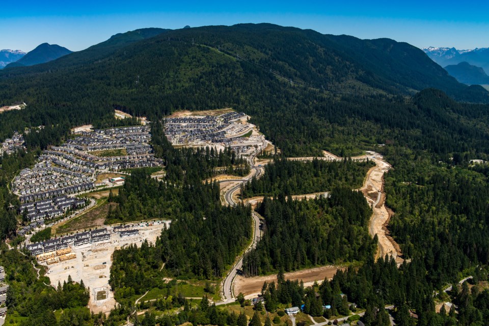 Partington Creek neighbourhood on Burke Mountain