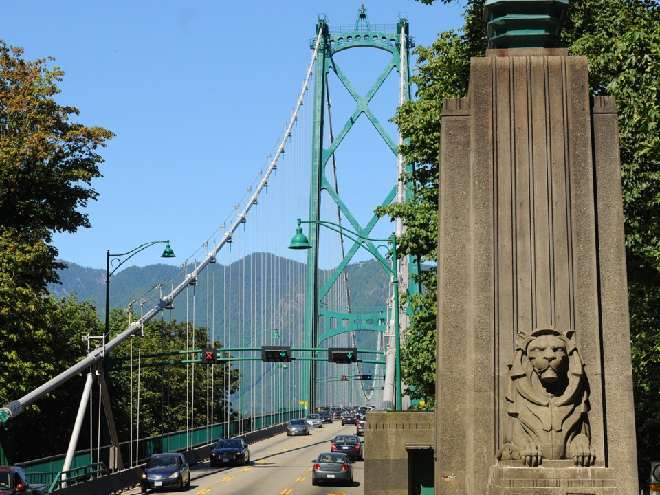 lions gate bridge