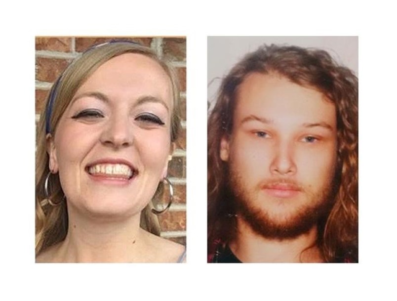 Lucas Robertson Fowler of Australia (right) and Chynna Deese, a U.S. woman, shown in these RCMP handout photos, were found dead along the Alaska Highway near Liard Hot Springs, south of the B.C. and Yukon boundary. RCMP in northeastern British Columbia confirm they are investigating a double homicide involving the two young travellers.