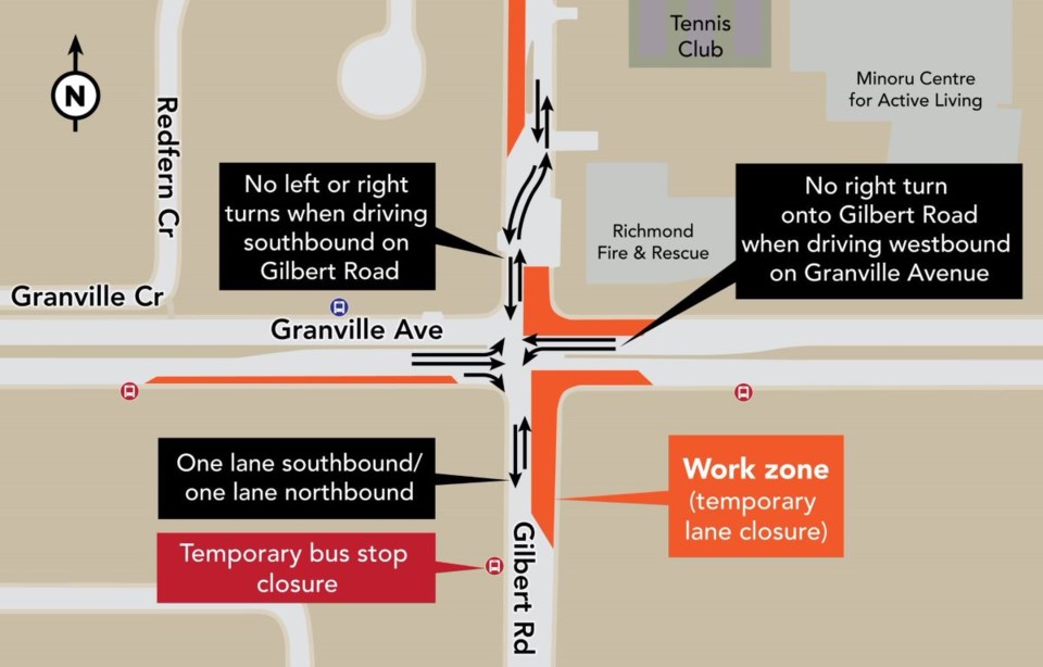 Gilbert Road at Granville Avenue Sewage Upgrades