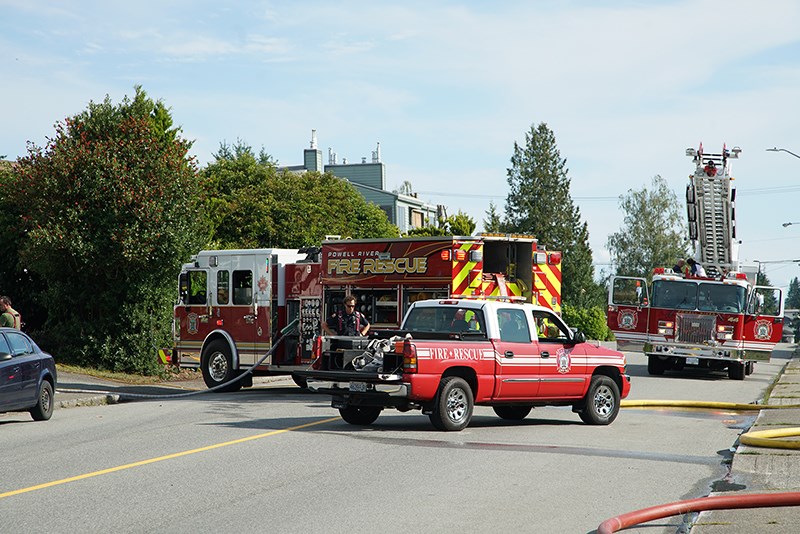 apartment fire