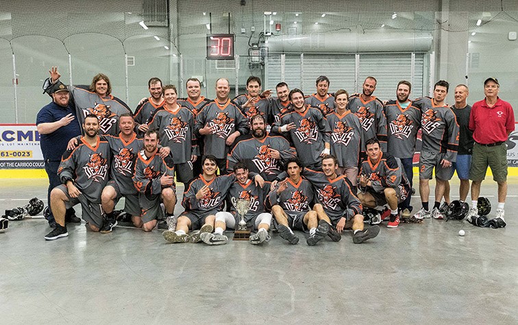 For the third consecutive season, the Westwood Pub Devils are the Prince George Senior Lacrosse champions. Citizen Photo by James Doyle