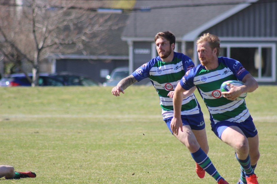 Squamish Axemen playing for BC Bears Saturday_0