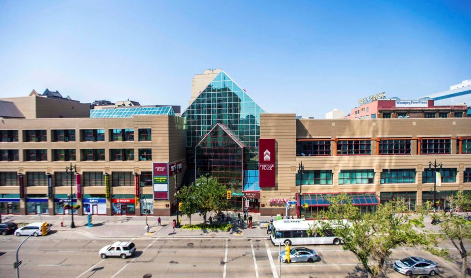 DD Winnipeg mall Portage Place