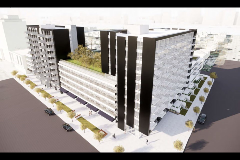 Kingsway and Earles. Rendering GBL Architects