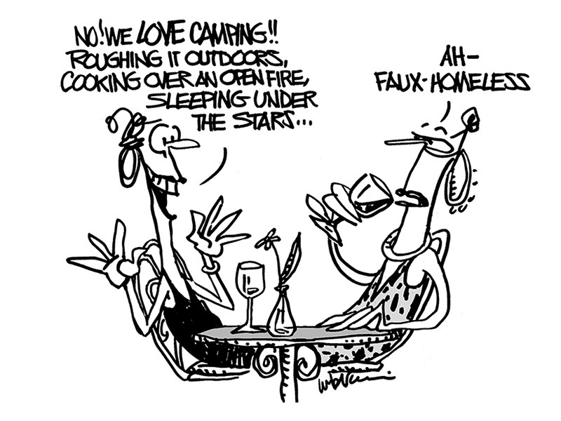 Powell River cartoon