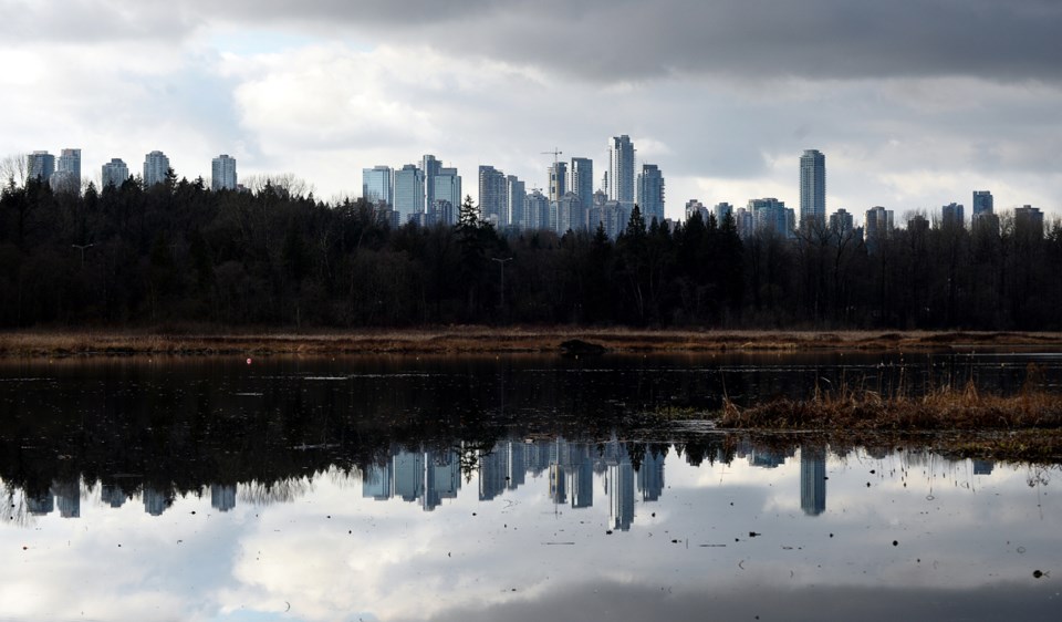 Metrotown skyline