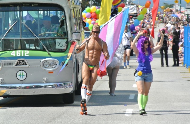 Vancouver’s Pride festival ranked fifth in Canada and 40th worldwide according to HomeToGo. File pho