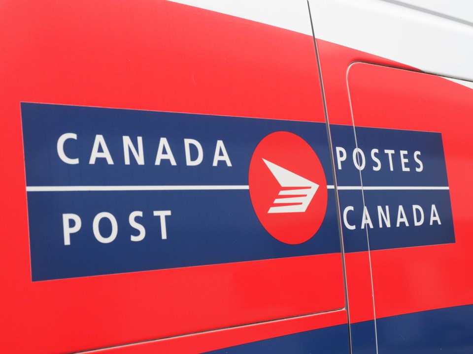 Canada Post truck