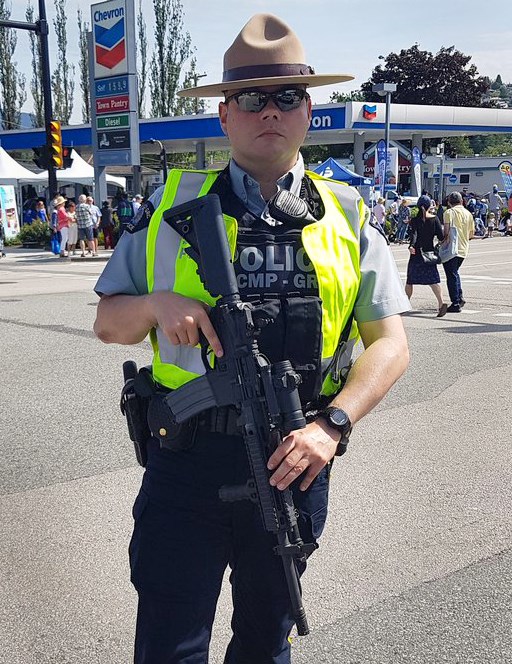 RCMP, carbines, rifles, Hats Off Day