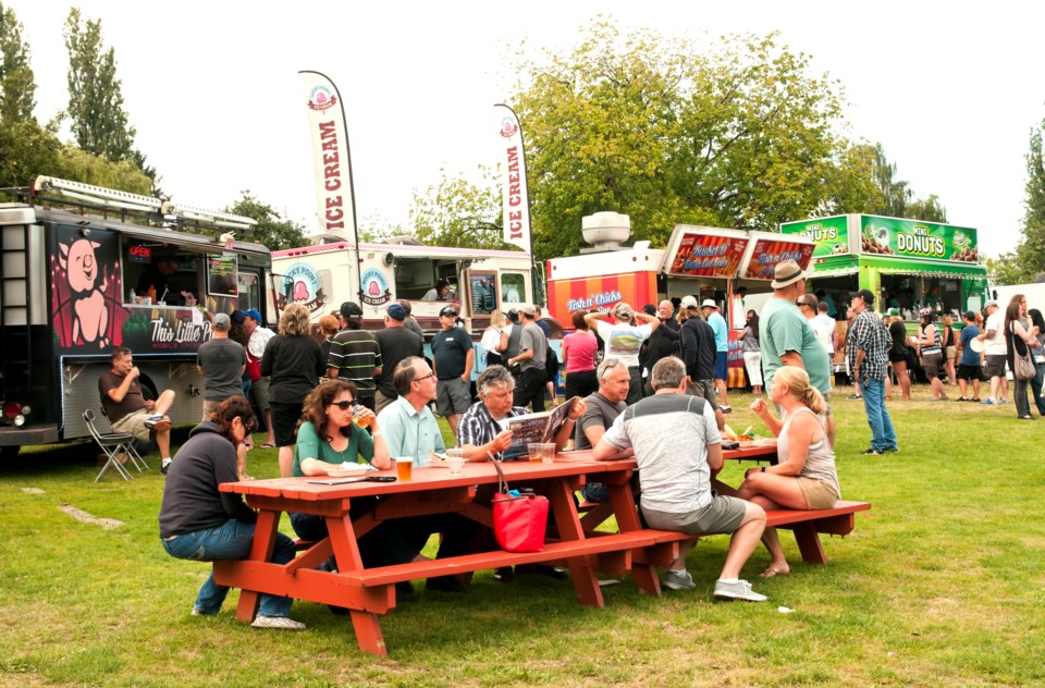 Burnaby Blues + Roots Festival, food trucks