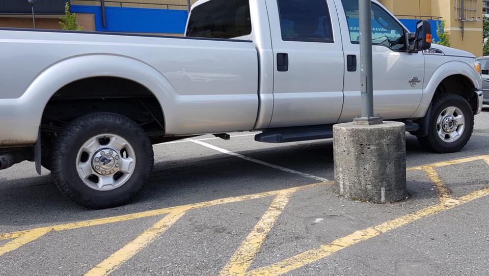 pick up driver burnaby parking lot