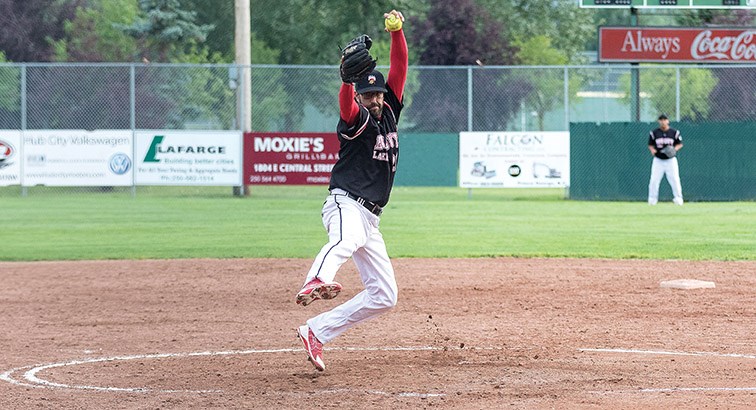 All-Star Construction hurler Norm Linton allowed just two runs in an 11-2 win over Falcon Construction in the Spruce City Men's Fastball Association final Tuesday at Spruce City Stadium.