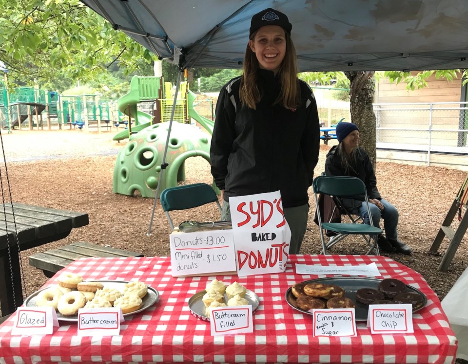 Syd, a youth entrepreneur wanted to learn how to make doughnuts