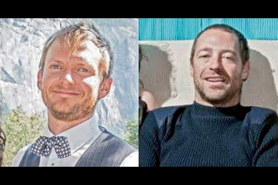 Bodies of Daniel Archbald, 37, and Ryan Daley, 43, were found near Ucluelet.