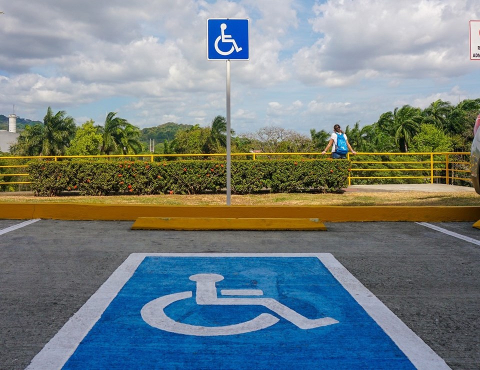 disabled parking