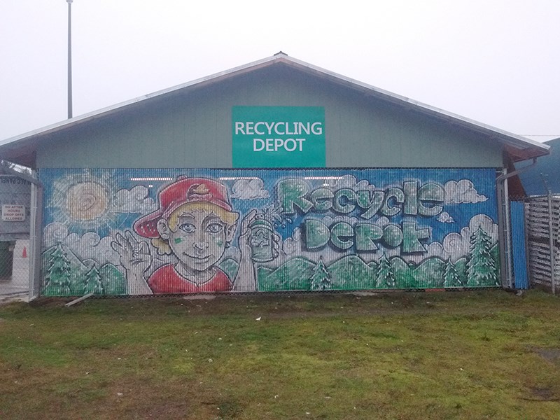 Town Centre Recycling Depot, Powell River.