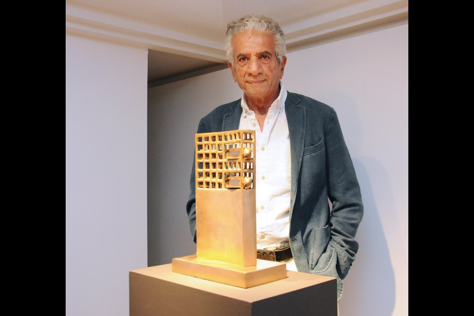 Iranian-Canadian artist Parviz Tanavoli has been a resident of West Vancouver for over three decades.