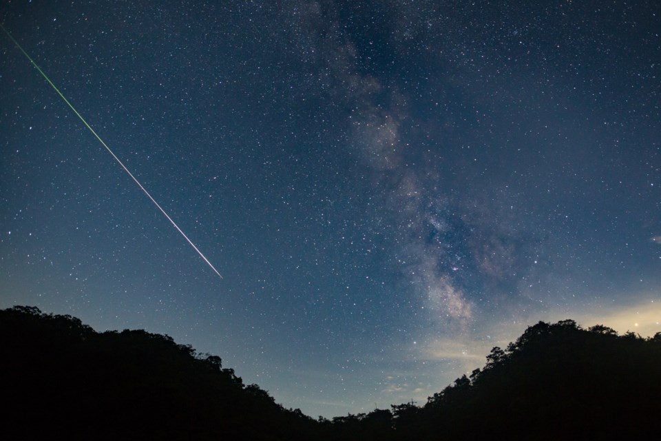 Perseid meteor shower